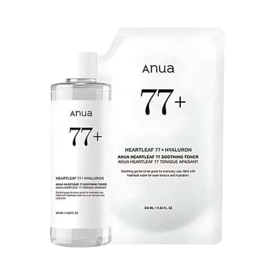 Heartleaf 77 Soothing Toner 350mL Special Set (+350mL Refill) - Thumbnail 1