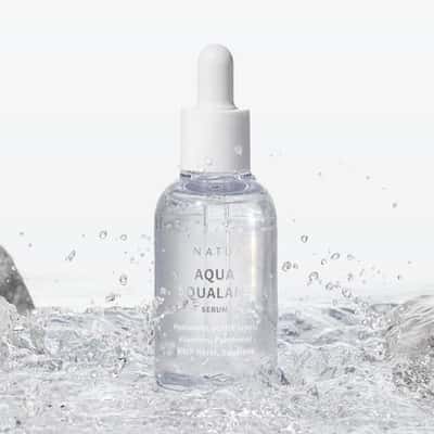 Aqua Squalene Serum 50ml Set (Refill + 10ml Cream) - Thumbnail 1