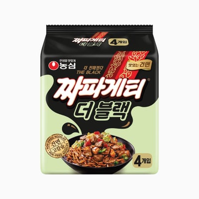Chapagetti The Black 116g x 4 pack
