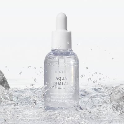 Aqua Squalene Serum 50ml Set (Refill + 10ml Cream)