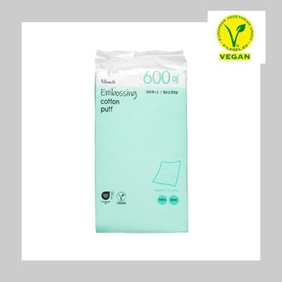 Embossing Cotton Puff 600P