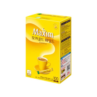 Maxim Mocha Gold Mild Coffee Mix 100 sticks