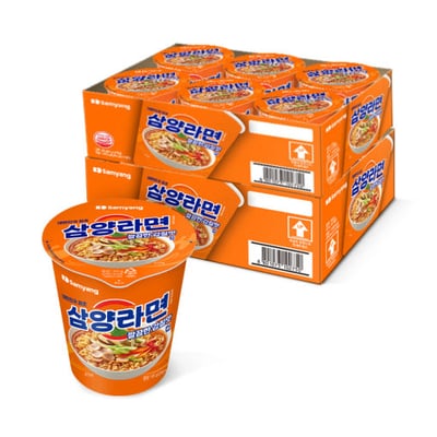 Samyang Ramen Mini Cup Noodle 65g x 12 pack