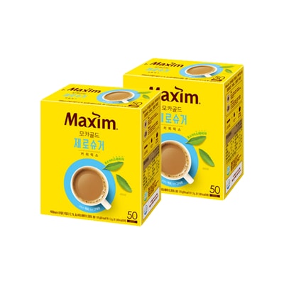 Mocha Gold Coffee Mix Zero Sugar 50 sticks, 2 pack - Image 1