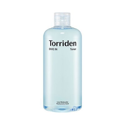 Dive-In Low Molecular Hyaluronic Acid Toner 500mL Special Set (+Cotton Pad 60P) - Image 1