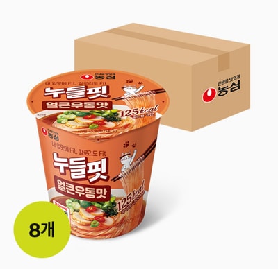 Spicy Udon Noodle Fit Low-Calorie Cup Noodle 35.9g x 8 pack - Image 1