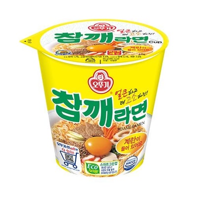 Sesame Ramen Mini Cup Noodle 65g - Image 1