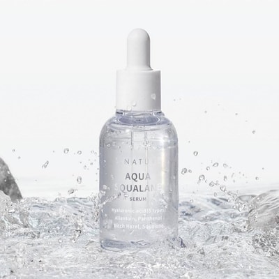 Aqua Squalene Serum 50ml Set (Refill + 10ml Cream) - Image 1